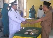 Camat Tinangkung Lantik Pj. Kepala Desa Bongganan Periode 2025–2026