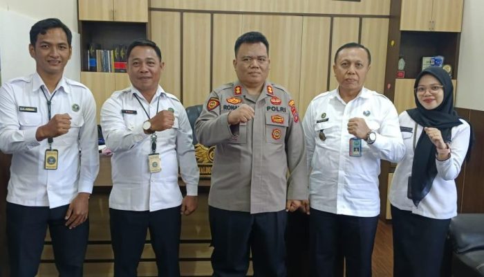 Kapolres Bangkep Terima Kunjungan Silaturahmi Kepala BNNK