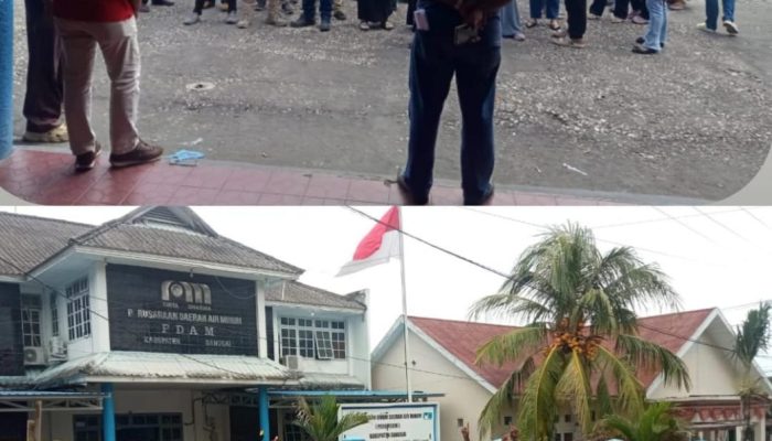 Tim Penyelamat Perumdam Gelar Aksi Damai, Desak Bupati Banggai Copot Dirut PDAM