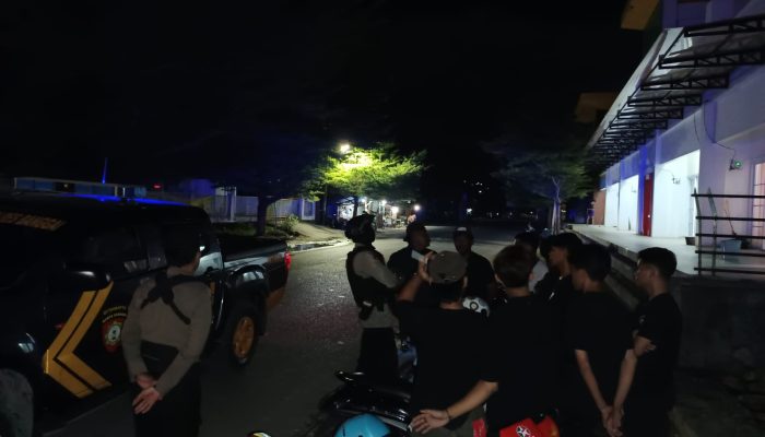 Polres Banggai Gelar Patroli Cegah Aksi Premanisme dan Pungli di Kota Luwuk