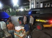Polsek Luwuk Terus Intensifkan Patroli, Antisipasi Calo dan Premanisme di Kawasan Pelabuhan