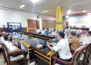 Wakili Bupati, Asisten II Edison Hadiri Rakor Uji Coba Perdana Lintas Penyeberangan Luwuk-Leme-Leme