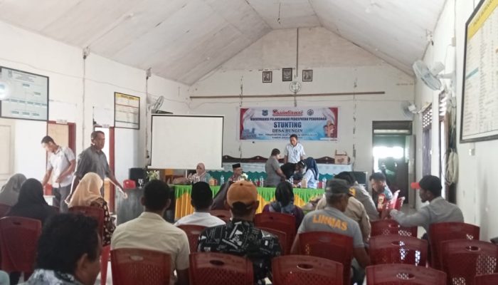 Pemdes Bungin Tinangkung Gelar Rembuk Stunting untuk Wujudkan Zero Stunting 2025