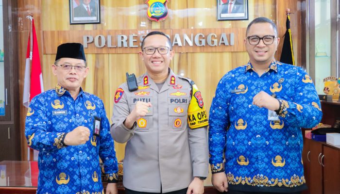 Penguatan Pelayanan dan Penegakan Hukum, Kepala Kantor Imigrasi Banggai Kunjungi Polres Banggai