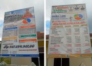 Wujudkan Transparansi, Pemdes Luk Pasang Baliho APBDes 2025