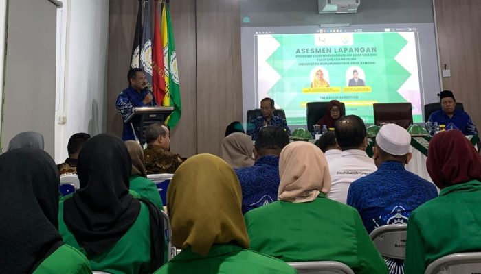 Prodi PIAUD FAI Unismuh Luwuk Jalani Visitasi Akreditasi, Ini Harapan Rektor