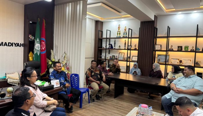 Rektor Unismuh Luwuk Terima Kunjungan SKK Migas, Cek Kesiapan Kuliah Umum