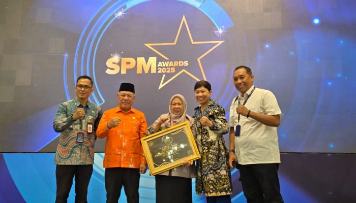Wakil Gubernur dan Bupati Bangkep Hadiri SPM Awards 2025 di Jakarta