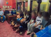 Pesta Miras di Lapangan Persibal Luwuk, 6 Remaja Perempuan dan 4 Pria Diamankan Polisi