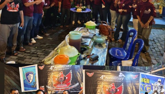 Komunitas NR-XR Luwuk Banggai Rayakan 4 Tahun Anniversary