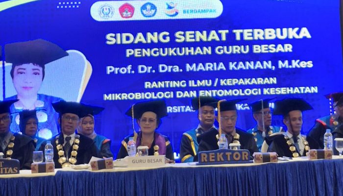 Catatkan Sejarah, Untika Kukuhkan Guru Besar Pertama di Kampus Sulawesi Timur