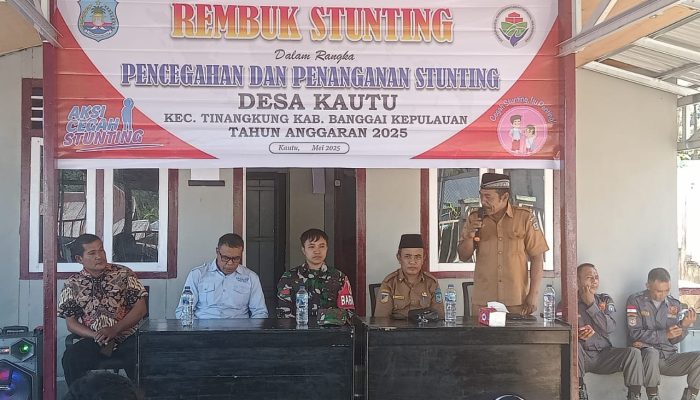 Desa Kautu Gelar Rembuk Stunting, Wujud Komitmen Bersama Atasi Masalah Gizi