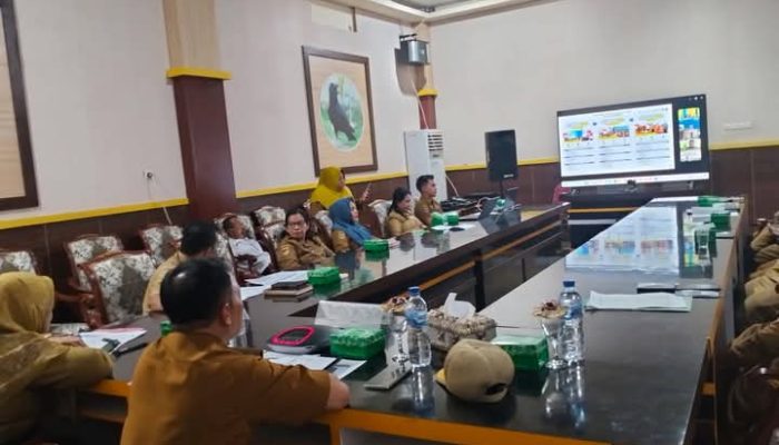 Pj. Sekda Bangkep Ikuti Rakor Rutin Pengendalian Inflasi Secara Virtual