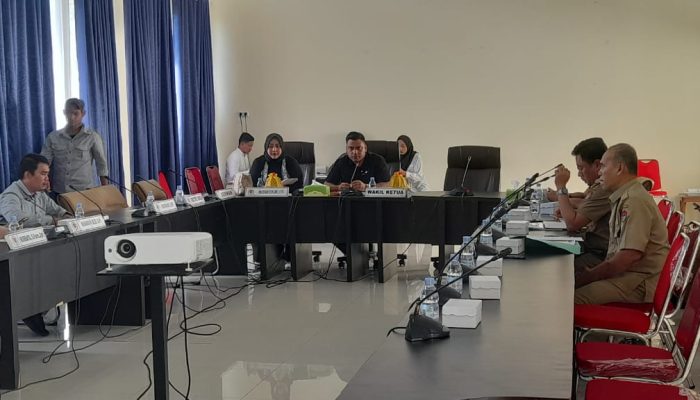 Komisi I DPRD Balut Gelar Rapat Kerja dengan Empat OPD Mitra Kerja