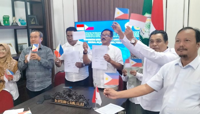 Kolaborasi Internasional, Unismuh Luwuk dan General de Jesus College Filipina Teken MoA