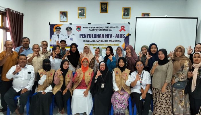 Bakal Sasar 7 Kelurahan, KPA Banggai Awali Sosialisasi HIV AIDS di Bukit Mambual 