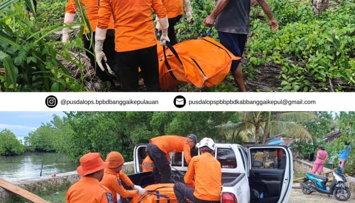 Geger! Warga Toili Barat Ditemukan Tewas Mengapung di Laut Ombuli Bangkep
