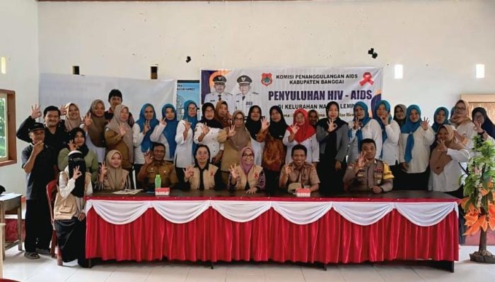 Penyuluhan di Nambo Lempek, KPA Banggai Ungkap Kasus HIV AIDS Terus Bertambah, Hingga 5 Orang Meninggal 