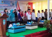 Bupati Bangkep Hadiri Penilaian Lomba Desa Tingkat Provinsi Sulteng di Desa Kombutokan
