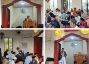 Jamaah Penuhi Masjid Al Fattah BTN Bukit Mambual Laksanakan Sholat Idul Adha 