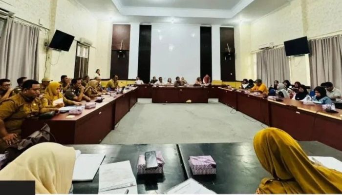 Komisi III DPRD Banggai Gelar RDP Bahas Penanggulangan Pasca Kebakaran Pasar Simpong