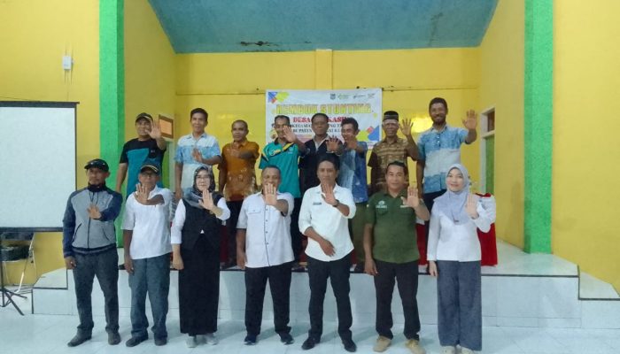 Pemdes Alakasing Gelar Sosialisasi Rembuk Stunting, Langkah Konkret Tekan Angka Stunting