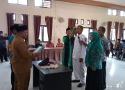 Camat Peling Tengah Lantik Pj Kades Patukuki, Haryadi Tekankan Kolaborasi dan Pembenahan Desa