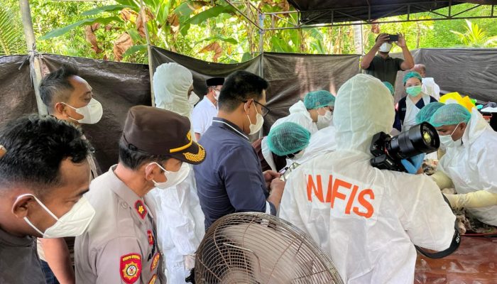 Polres Bangkep Gelar Konferensi Pers Terkait Ekshumasi Jenazah Bocah 5 Tahun, Hijrah Adriani alias Naya