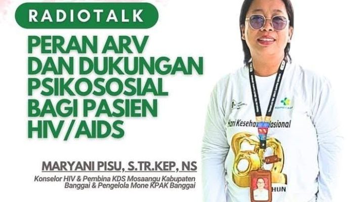 KPA Banggai Tekankan Peran ARV dan Dukungan Psikososial Bagi Pasien HIV/AIDS