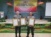 Selamat! Humas Polres Banggai Borong 3 Penghargaan dari Polda Sulteng, Ini Prestasinya