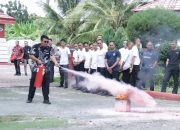 Tingkatkan Kesiapsiagaan, Imigrasi Banggai Gelar Sosialisasi Prosedur Keselamatan Penanganan Kebakaran