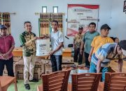 Pemdes Tobungin Bagikan 45 Tangki Semprot Elektrik untuk Dukung Program Ketahanan Pangan