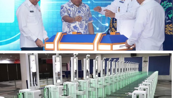 Menteri Imipas Resmikan 30 Unit Autogate di Bandara Kualanamu