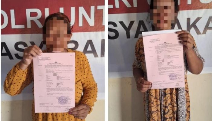Polisi Tahan 2 Wanita Pelaku Pencurian Emas Belasan Gram di Jayabakti Pagimana