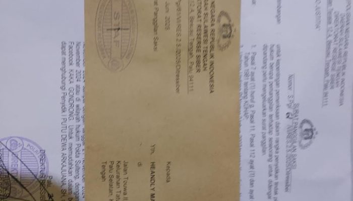 Jurnalis Hendly Mangkali Kembali Diperiksa Polda Selama 7 Jam, Dicecar Soal Legalitasnya Sebagai Jurnalis