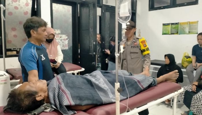 Lakalantas Terjadi di Lontio Nambo, Pemotor Scoopy Tabrak Pejalan Kaki 