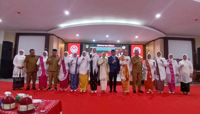 Bupati Bangkep Hadiri Pengukuhan Ketua Dekranasda se-Sulteng Masa Bakti 2025–2030