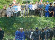 Bupati Balut Sambut Hangat Kunjungan Komandan Lanal Palu, Kolonel Laut (P) Marthinus Sir