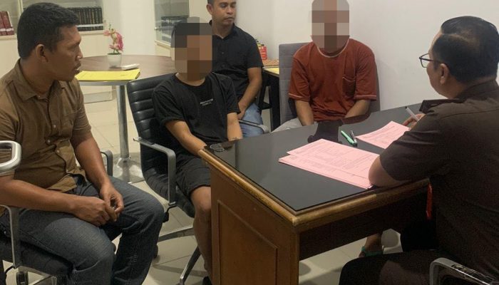 Polsek Toili Serahkan Tersangka Pencabulan Berantai Anak 12 Tahun ke Jaksa