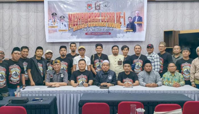 Mubes Pertama Bikers Subuhan Luwuk Sukses Digelar, Ustadz Muadz Terpilih Sebagai Ketua
