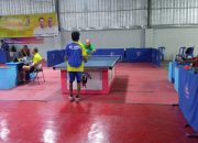 Tim Beregu Putra Tenis Meja Kecamatan Nambo Kandas di Babak 8 Besar