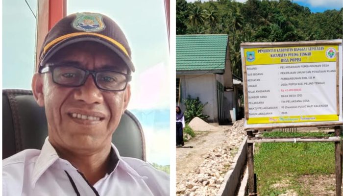 Pemdes Popisi Bangun Drainase 133 Meter, Atasi Genangan dan Tingkatkan Kesejahteraan Warga