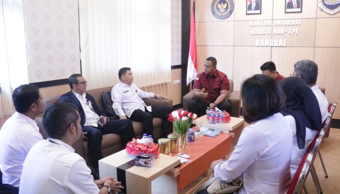 Kanim Banggai Terima Kunjungan Monev dan Pengawasan dari Kanwil Direktorat Jenderal Imigrasi Sulteng