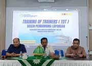 Buka Training of Trainers, Rektor Unismuh Luwuk Minta DPL Bimbing Mahasiswa KKN Lahirkan Program yang Berdampak Luas