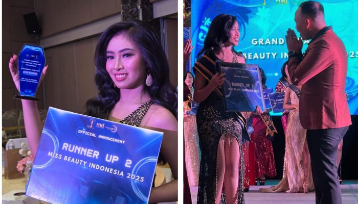 Runner Up Miss Beauty Indonesia 2025, Ini Profil Ajeng Puspitaningrum Putri asal Luwuk