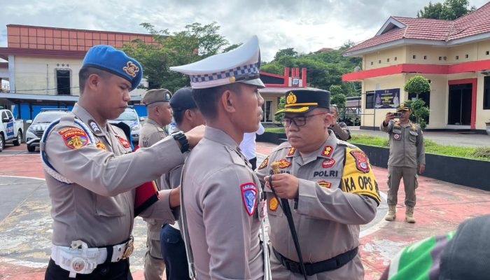 Polres Bangkep Gelar Operasi Patuh Tinombala 2025: Tertib Lalu Lintas untuk Wujudkan Indonesia Emas