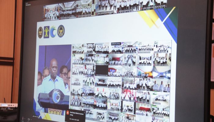 Menteri HAM Pimpin Apel Bersama, Tekankan Pentingnya Kolaborasi Antar Lembaga!