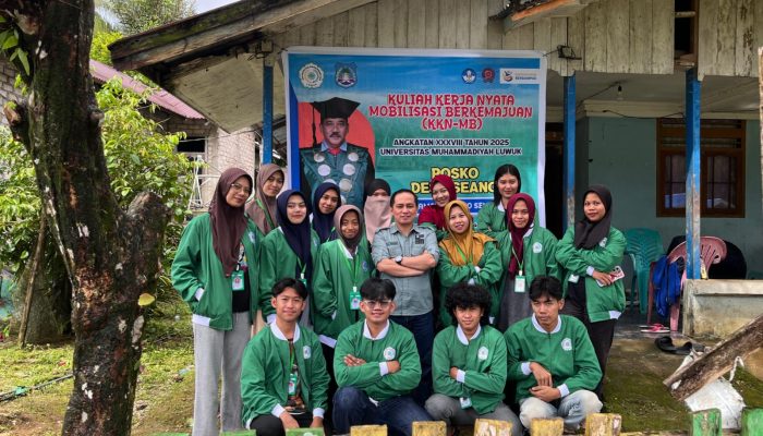 DPL KKN-MB Unismuh Luwuk Pastikan Mahasiswa Sudah Tempati Posko, Besok Mulai Observasi 
