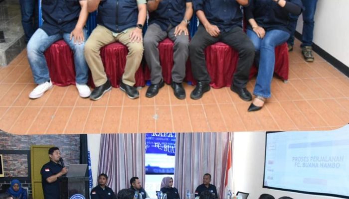 Pengurus Fc Buana Nambo Sukses Gelar Raker Paruh Tahun 2025