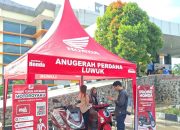 Honda Anugerah Perdana Meriahkan Job Fair Banggai 2025, Tawarkan Promo Bulan Juli